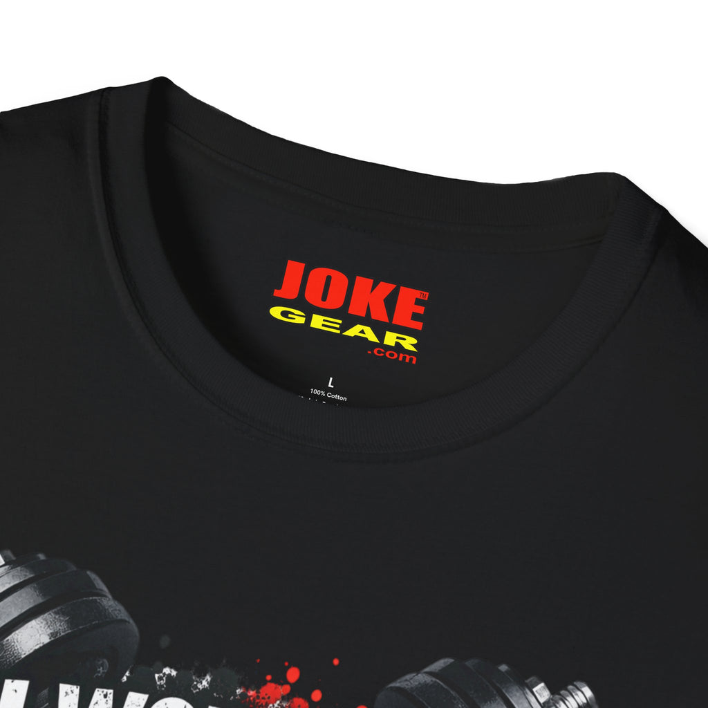 Workout T-Shirt — "I Workout So I Can Eat More" Funny Gym Tee