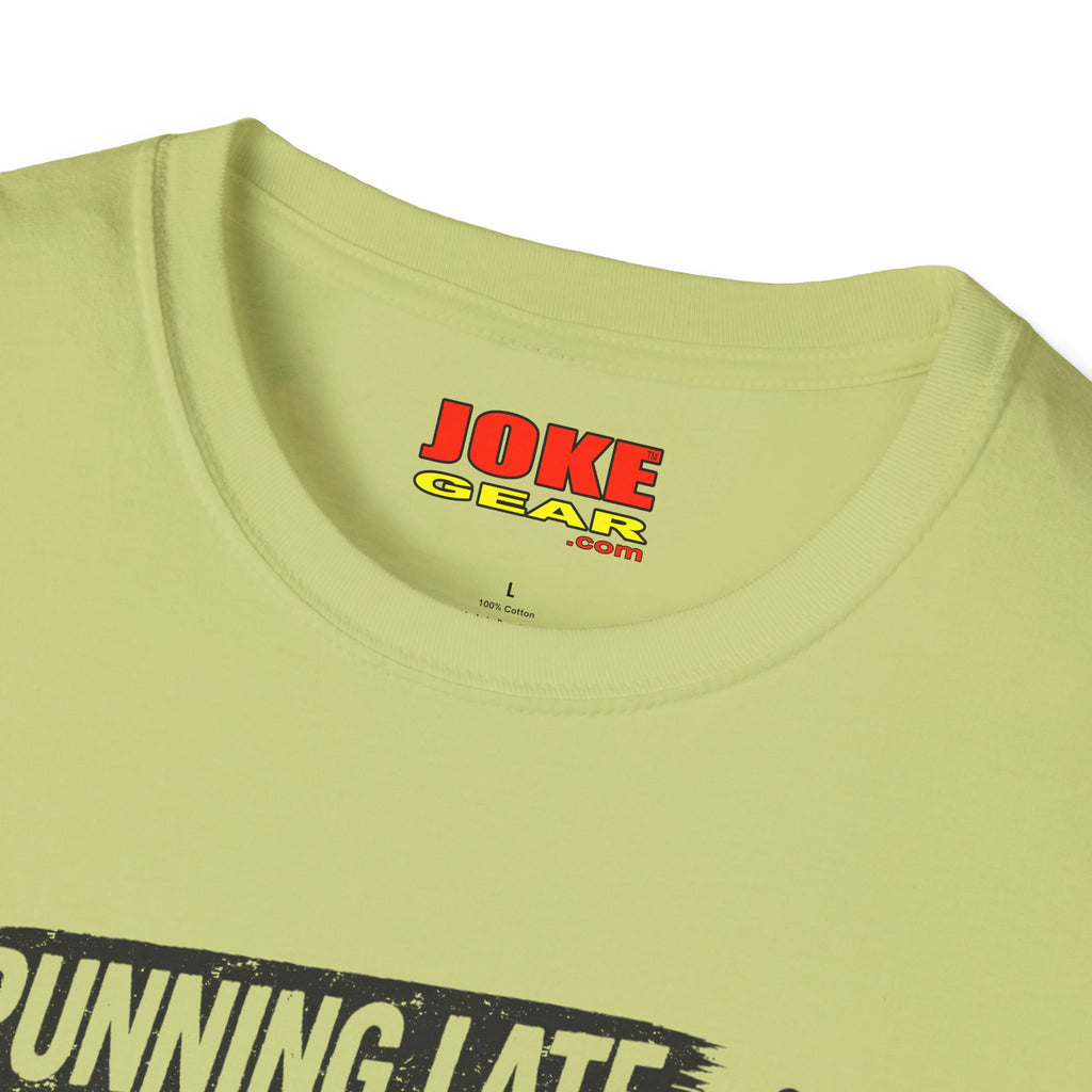 Running Late Counts As Cardio T-Shirt — Funny Runner Workout Shirt
