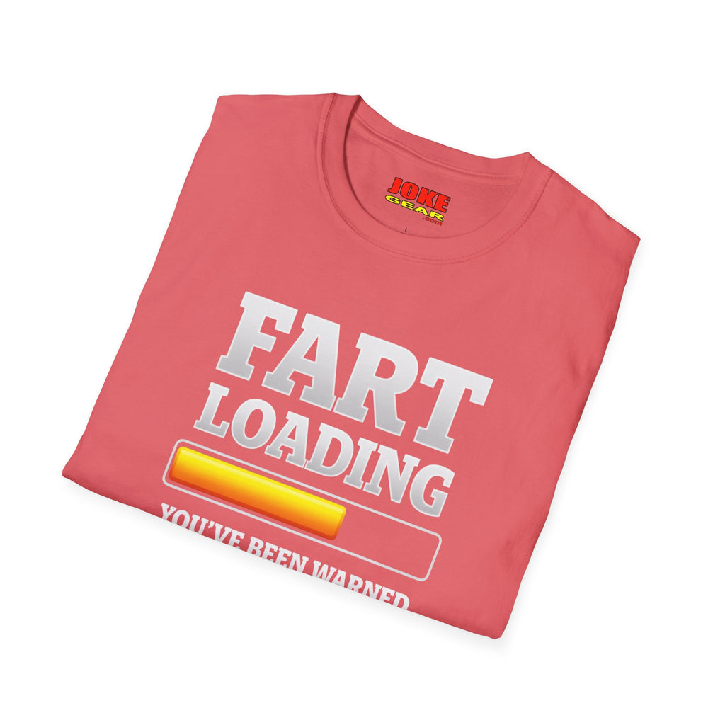Fart Loading T-Shirt — Funny WARNING Graphic Tee