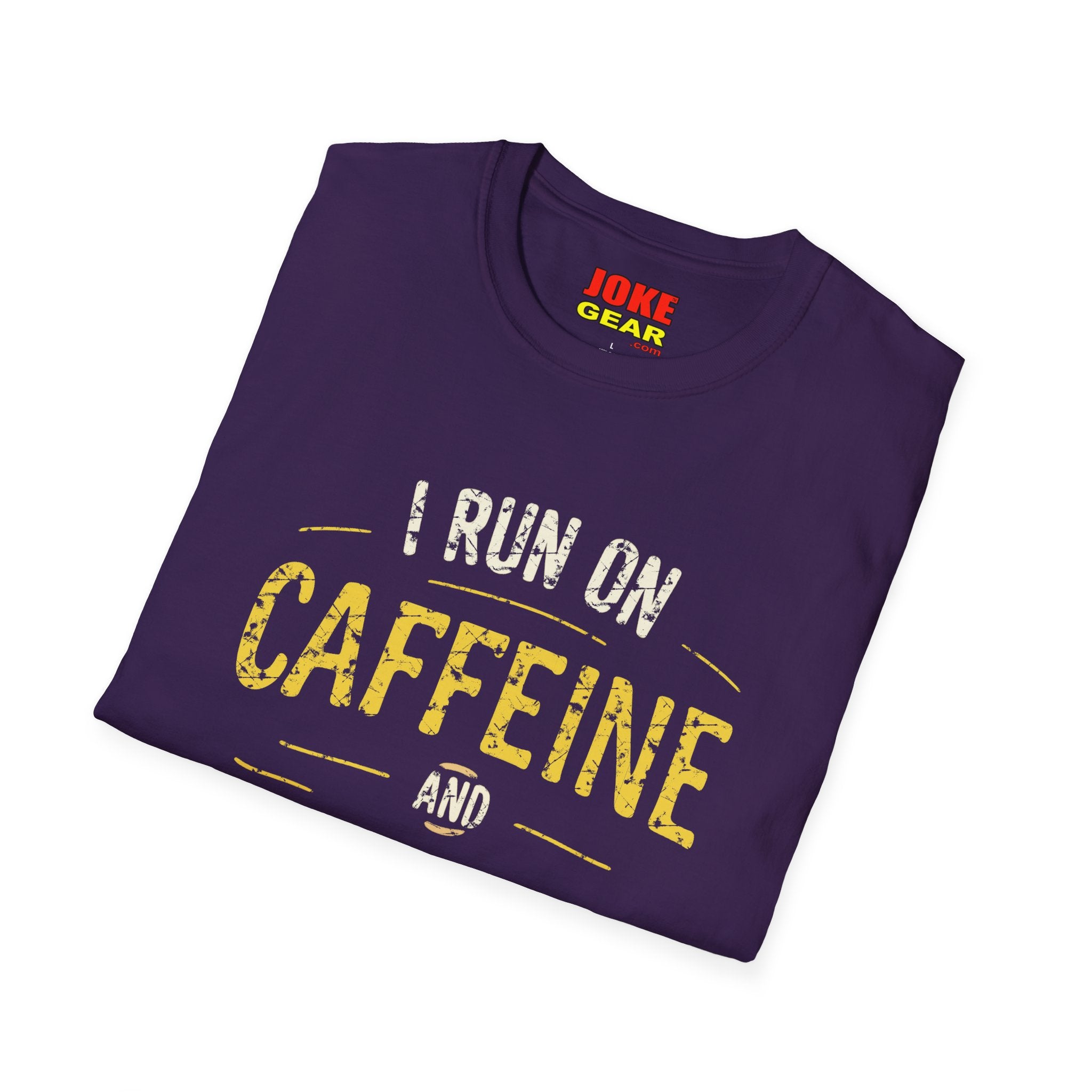 Caffeine Vintage Graphic T‑Shirt — Coffee Lover Tee