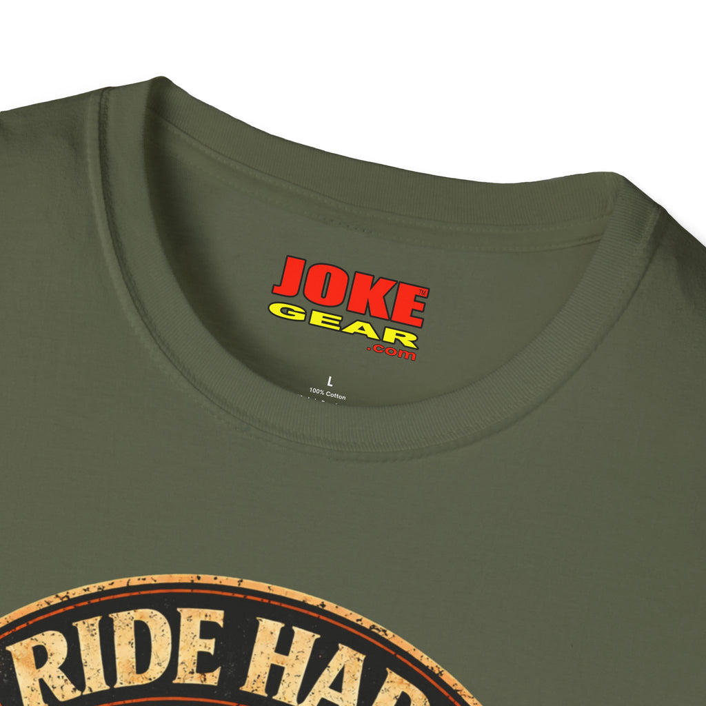 Ride Hard Nap Harder T-Shirt — Vintage Motorcycle Biker Tee