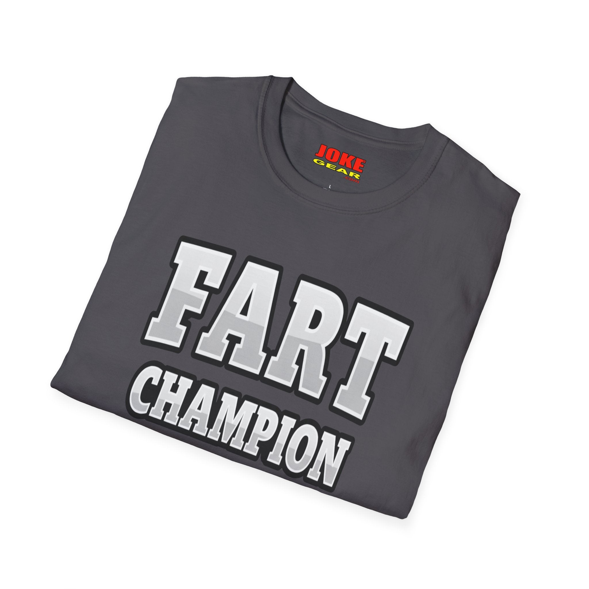 FART CHAMPION T-Shirt — Funny Novelty Graphic Tee