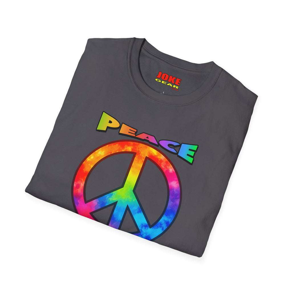 Peace T-Shirt — "Peace" Hippie Graphic Tee