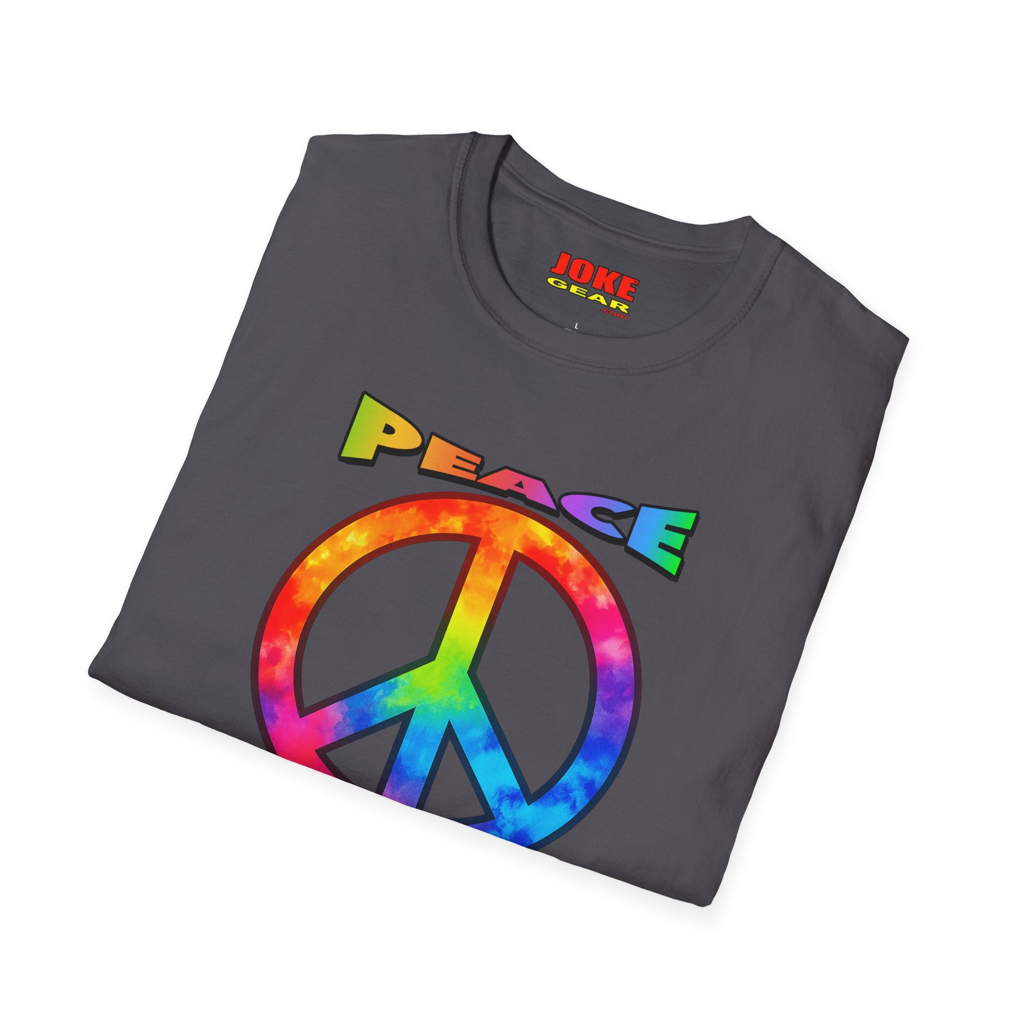 Peace T-Shirt — "Peace" Hippie Graphic Tee