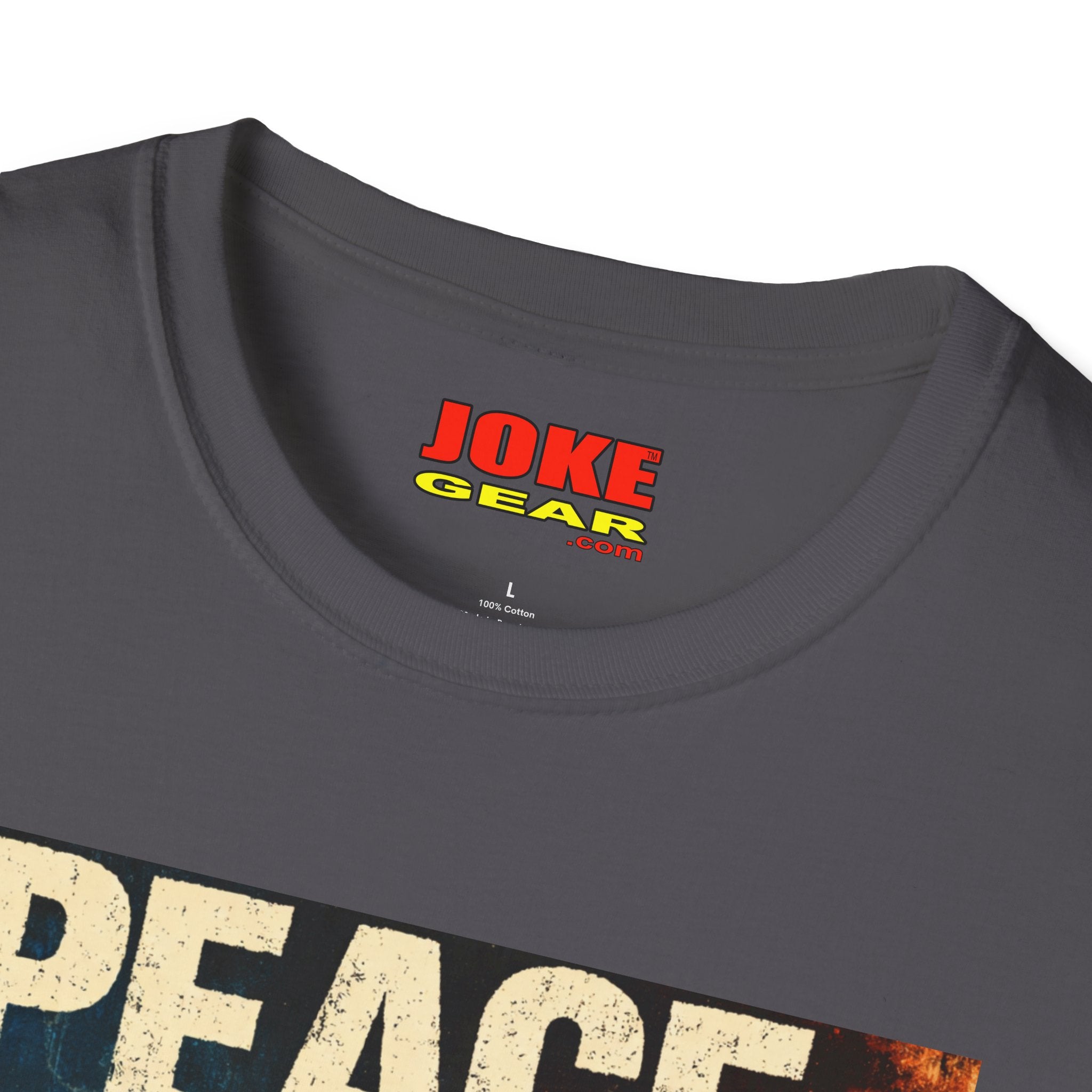 Peace Not War T-Shirt — Vintage Peace Sign Floral Graphic Tee