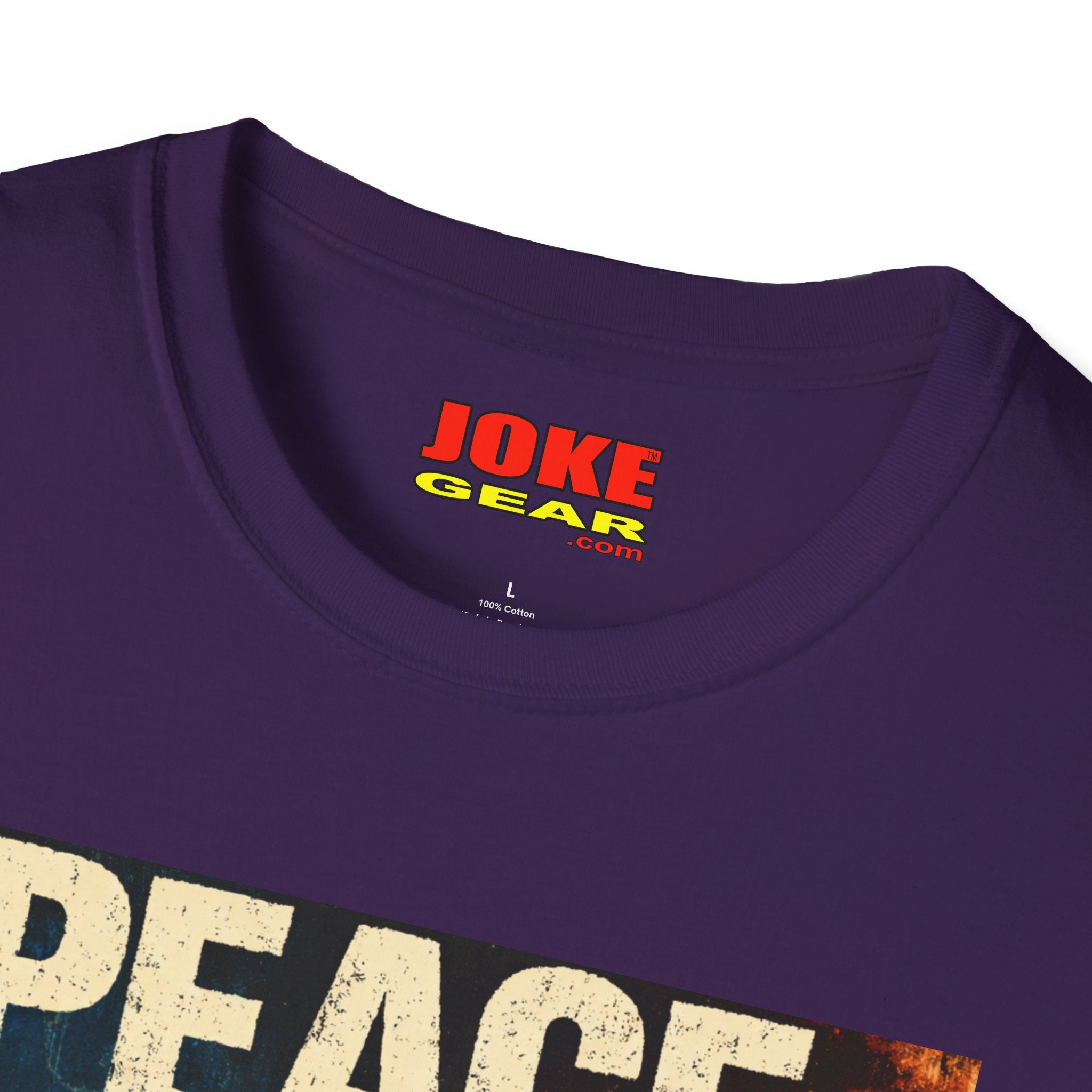 Peace Not War T-Shirt — Vintage Peace Sign Floral Graphic Tee