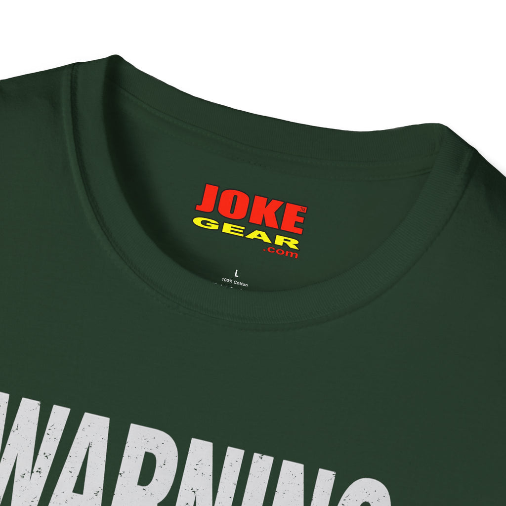 Sarcasm Warning T-Shirt — "WARNING: May Contain SARCASM" Graphic Tee