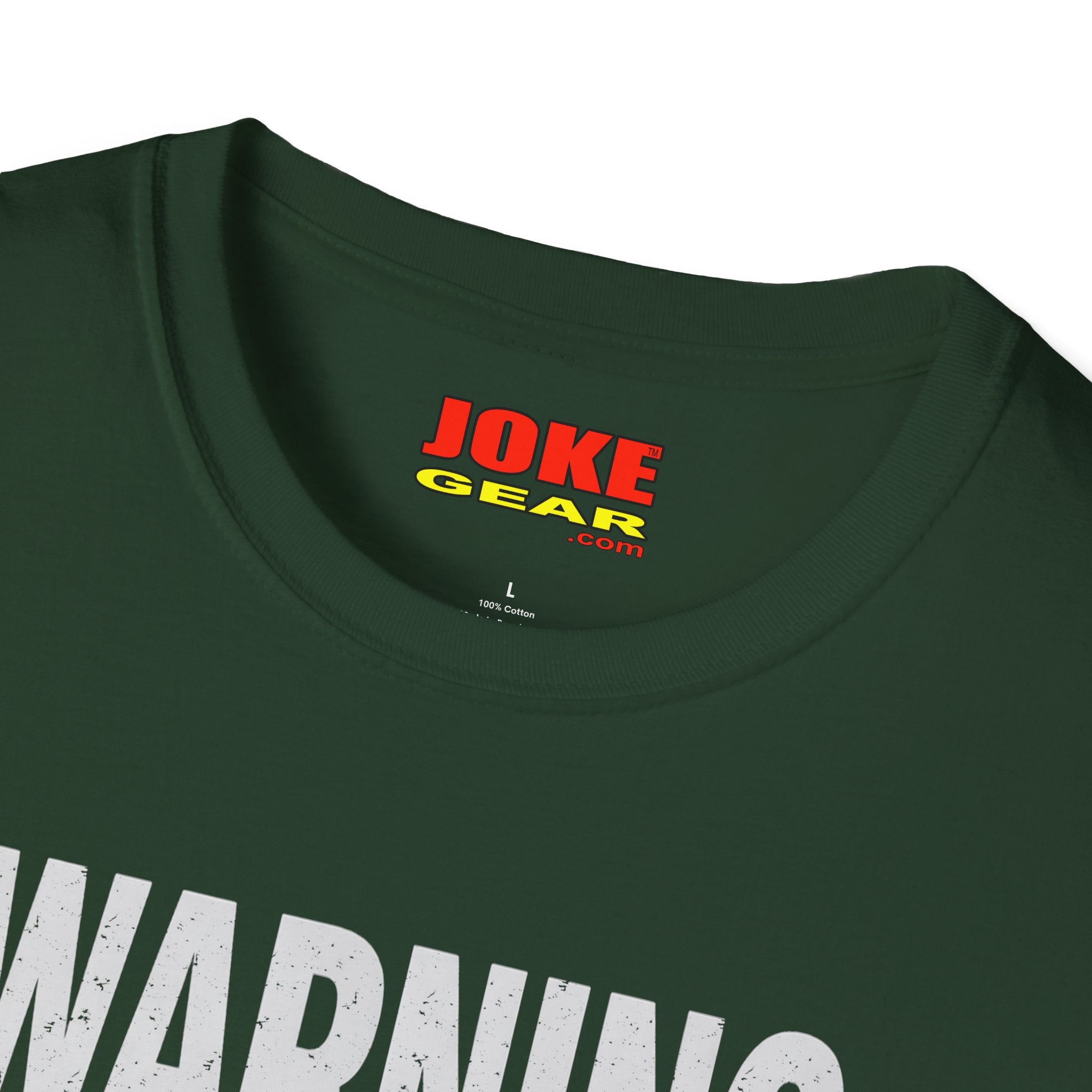 Sarcasm Warning T-Shirt — "WARNING: May Contain SARCASM" Graphic Tee