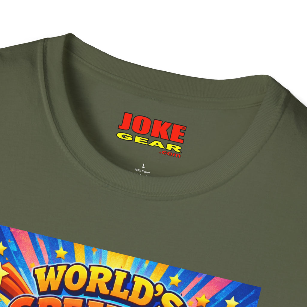 World's Greatest Dad T-Shirt — "Non-Negotiable" Retro Comic Design