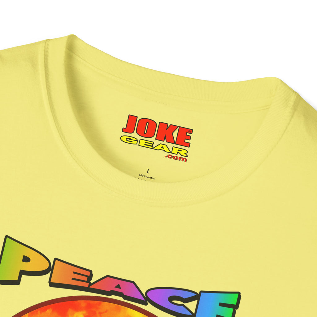 Peace T-Shirt — "Peace" Hippie Graphic Tee