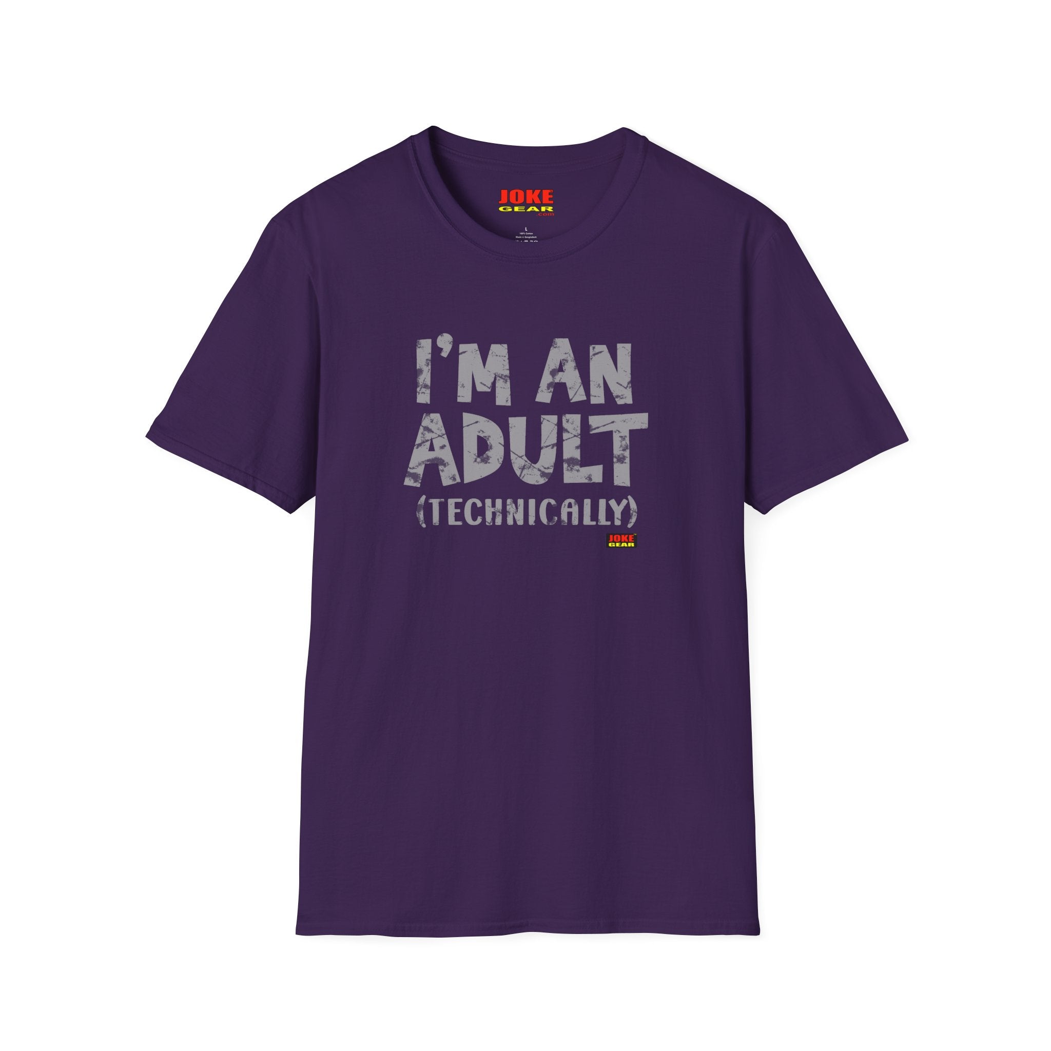 I'm An Adult (Technically) T-Shirt — Funny Adulting Tee