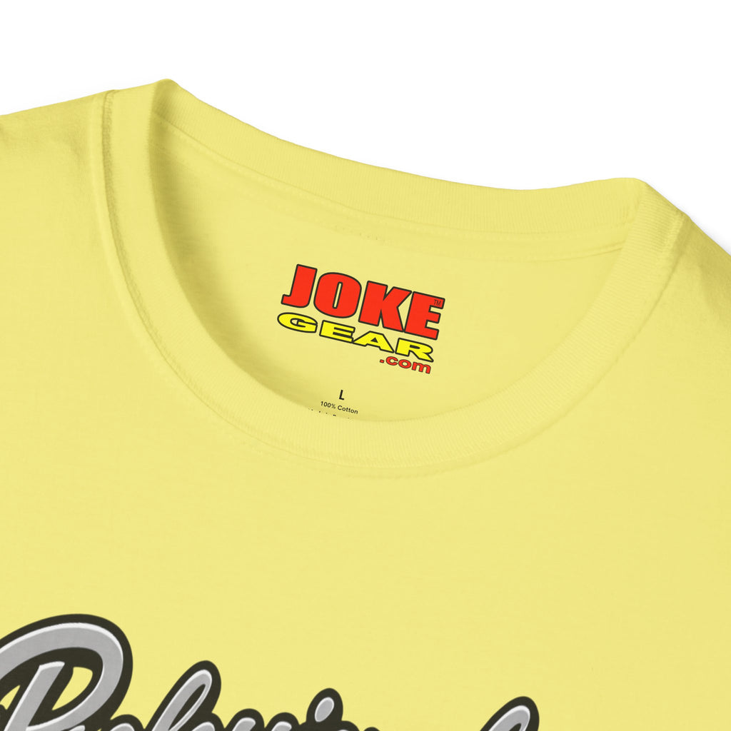 Professional Goofball T-Shirt — Funny Retro Script Tee for Casual Wear