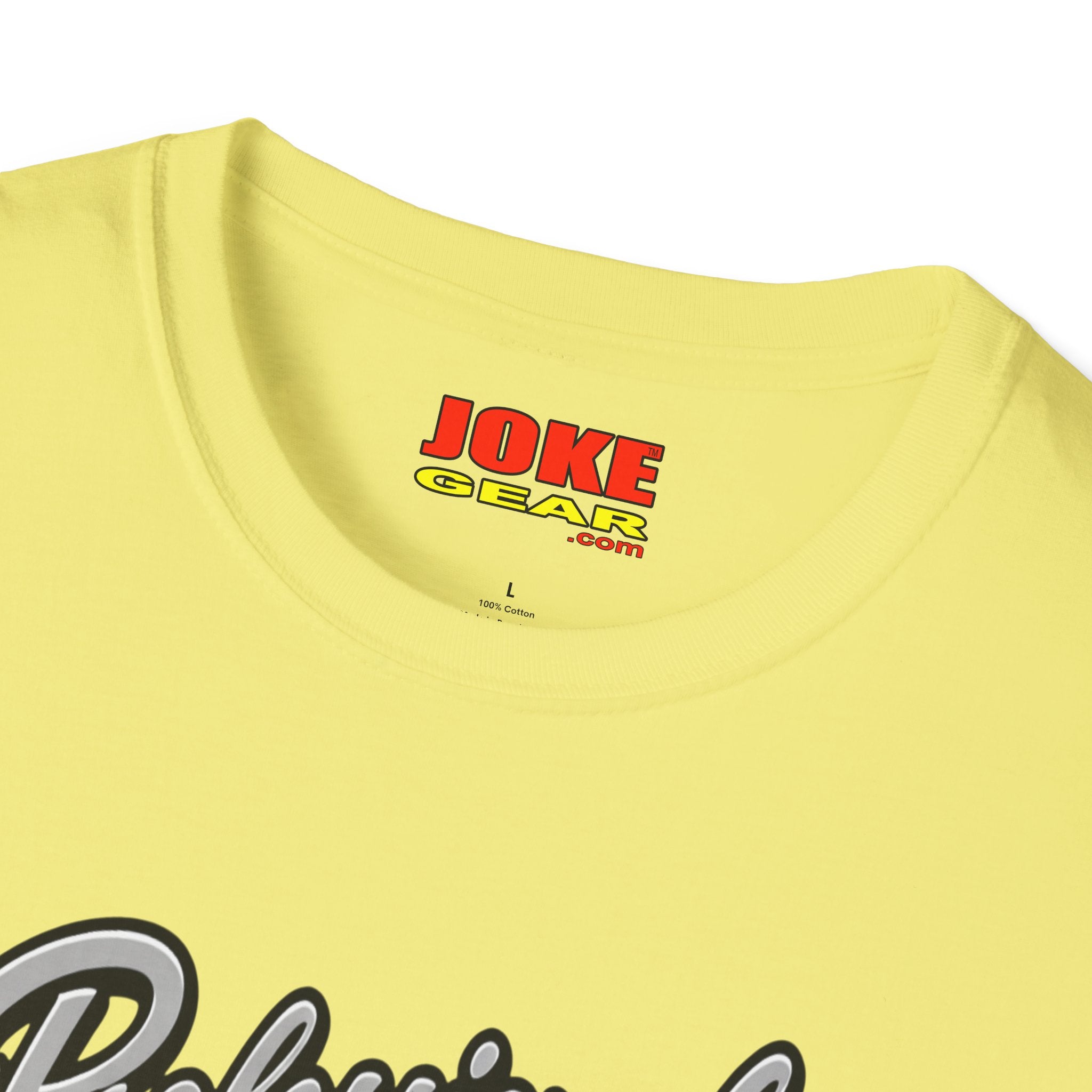 Professional Goofball T-Shirt — Funny Retro Script Tee for Casual Wear
