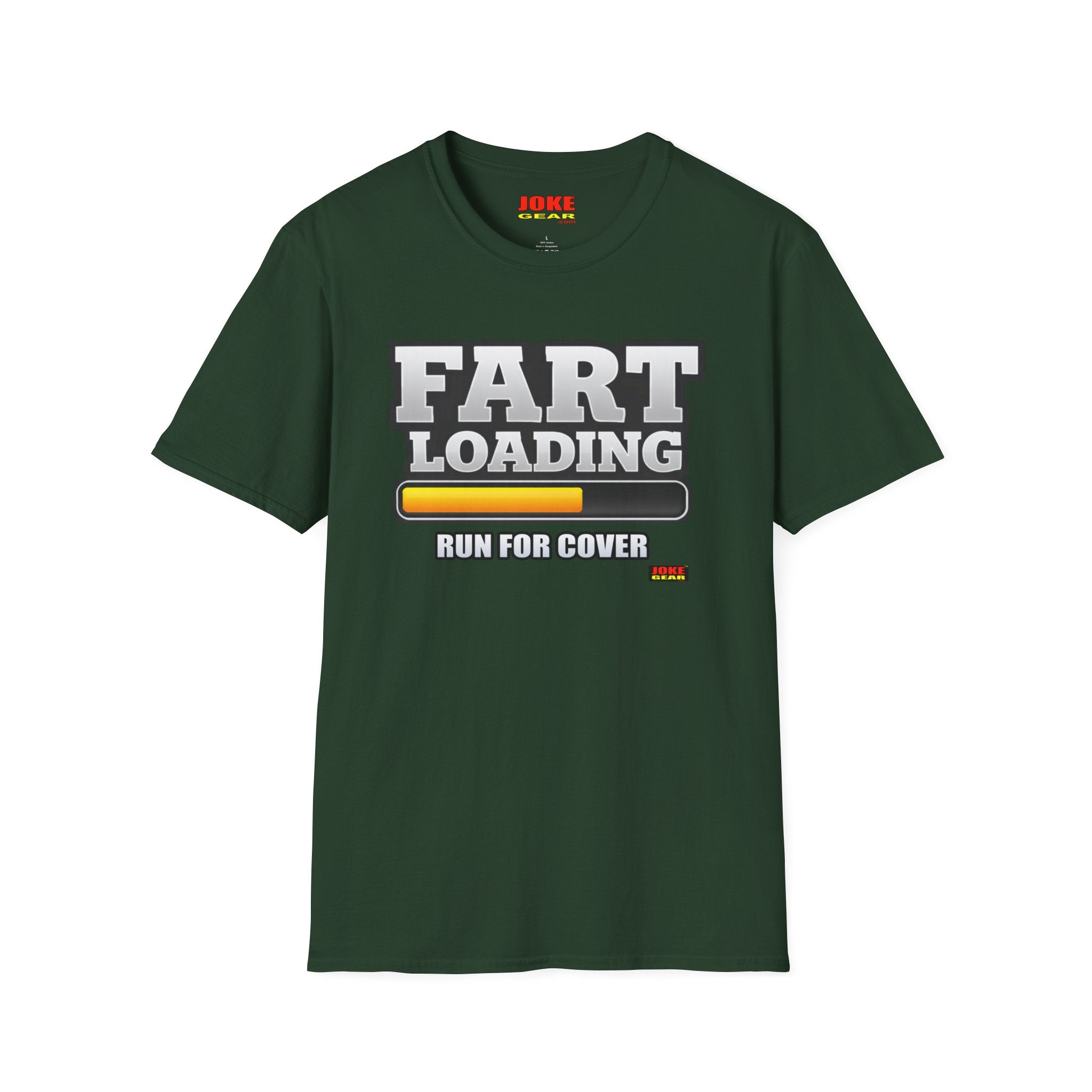 Funny "FART LOADING... Run for Cover" T-Shirt