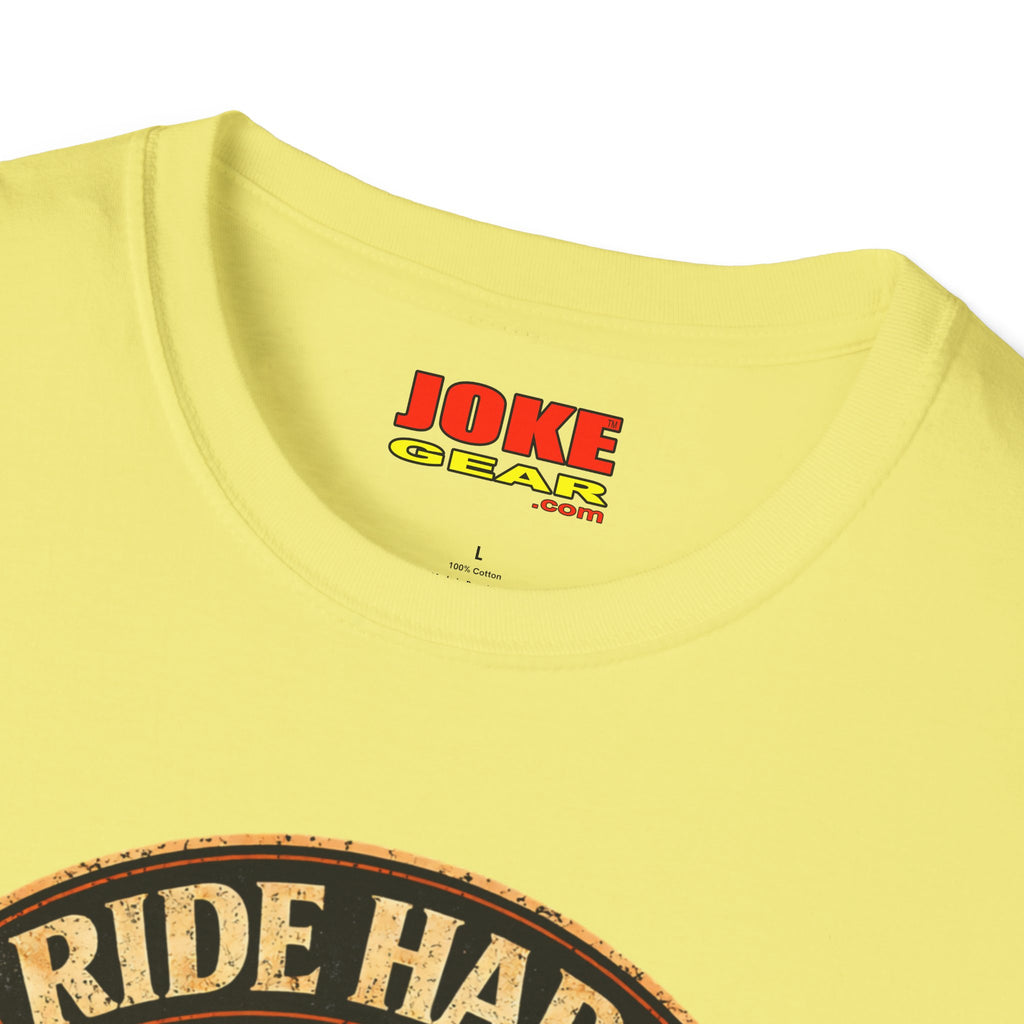 Ride Hard Nap Harder T-Shirt — Vintage Motorcycle Biker Tee