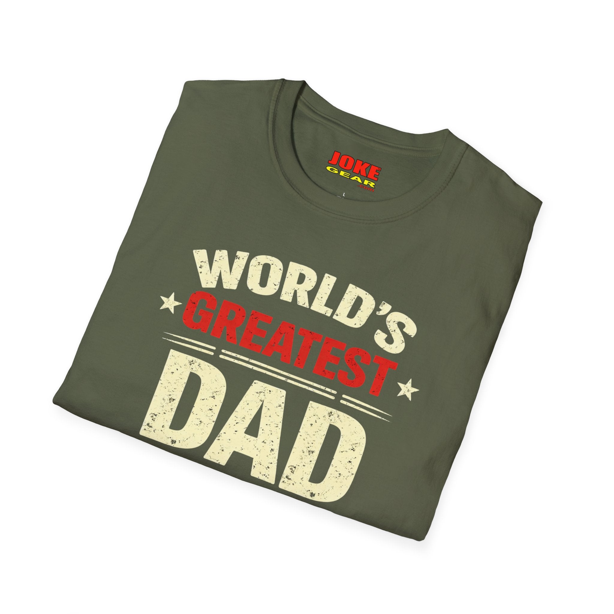 World's Greatest Dad T-Shirt — Father's Day Gift Tee