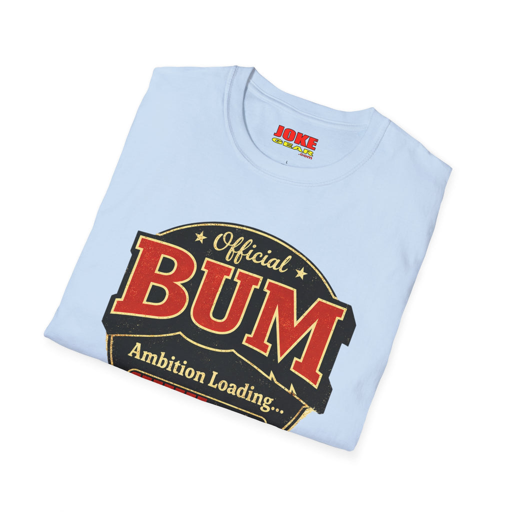 Official BUM T-Shirt — "Ambition Loading" Retro Graphic Tee