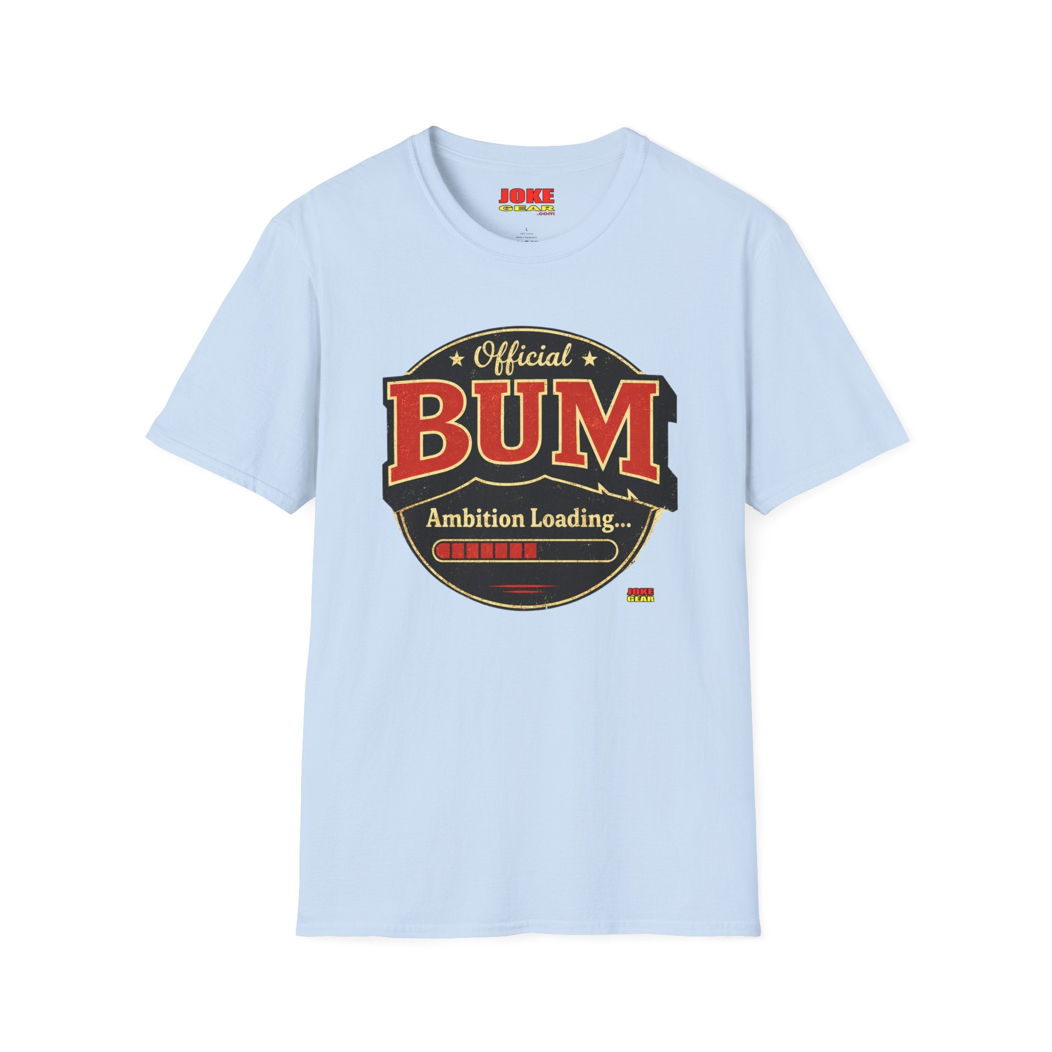 Official BUM T-Shirt — "Ambition Loading" Retro Graphic Tee