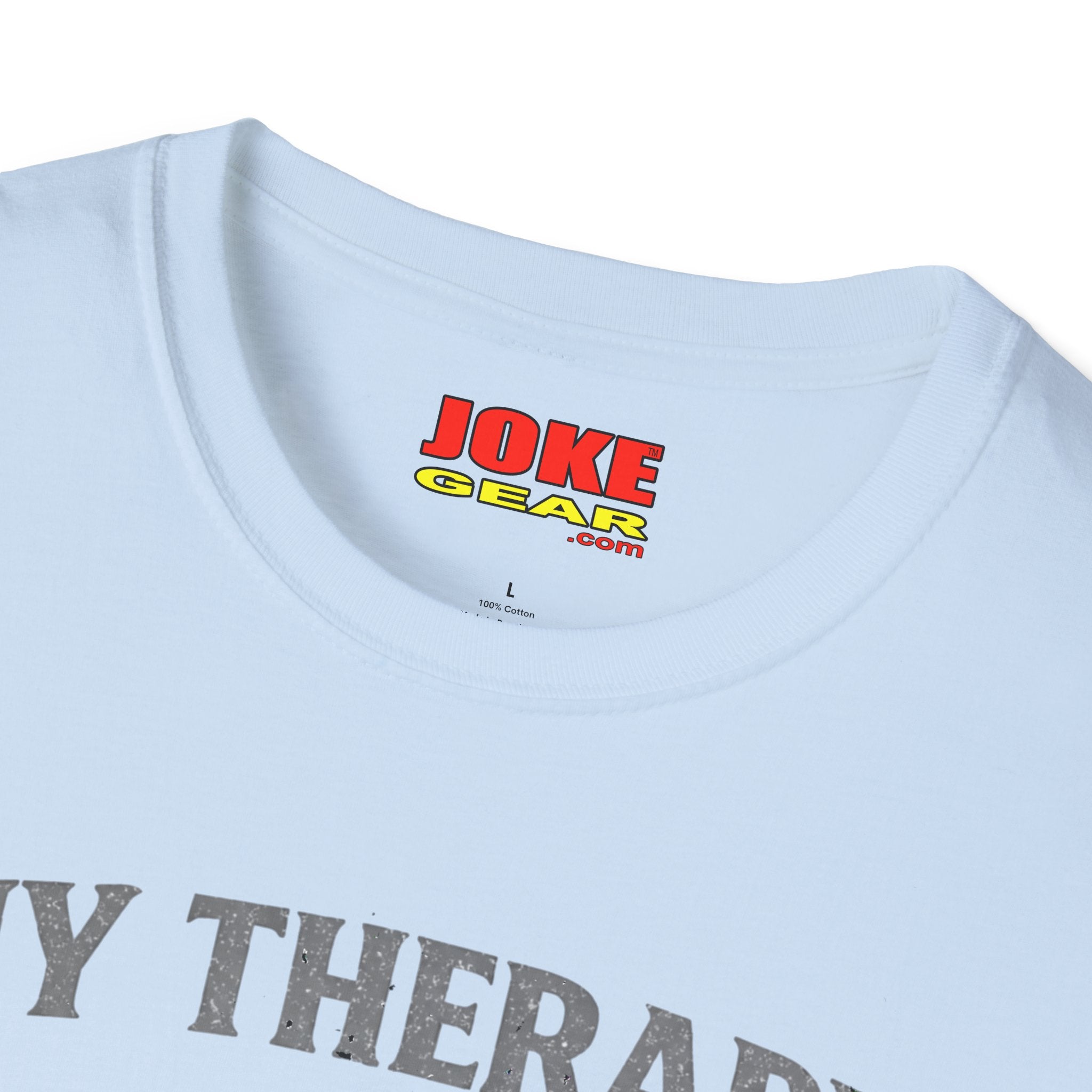 My Therapy Has Two Wheels Motorcycle T-Shirt – Biker Vintage Ride Tee