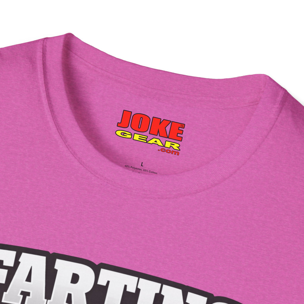 Funny Graphic T-Shirt — “FARTING IS MY CARDIO” Retro Bold Text Tee