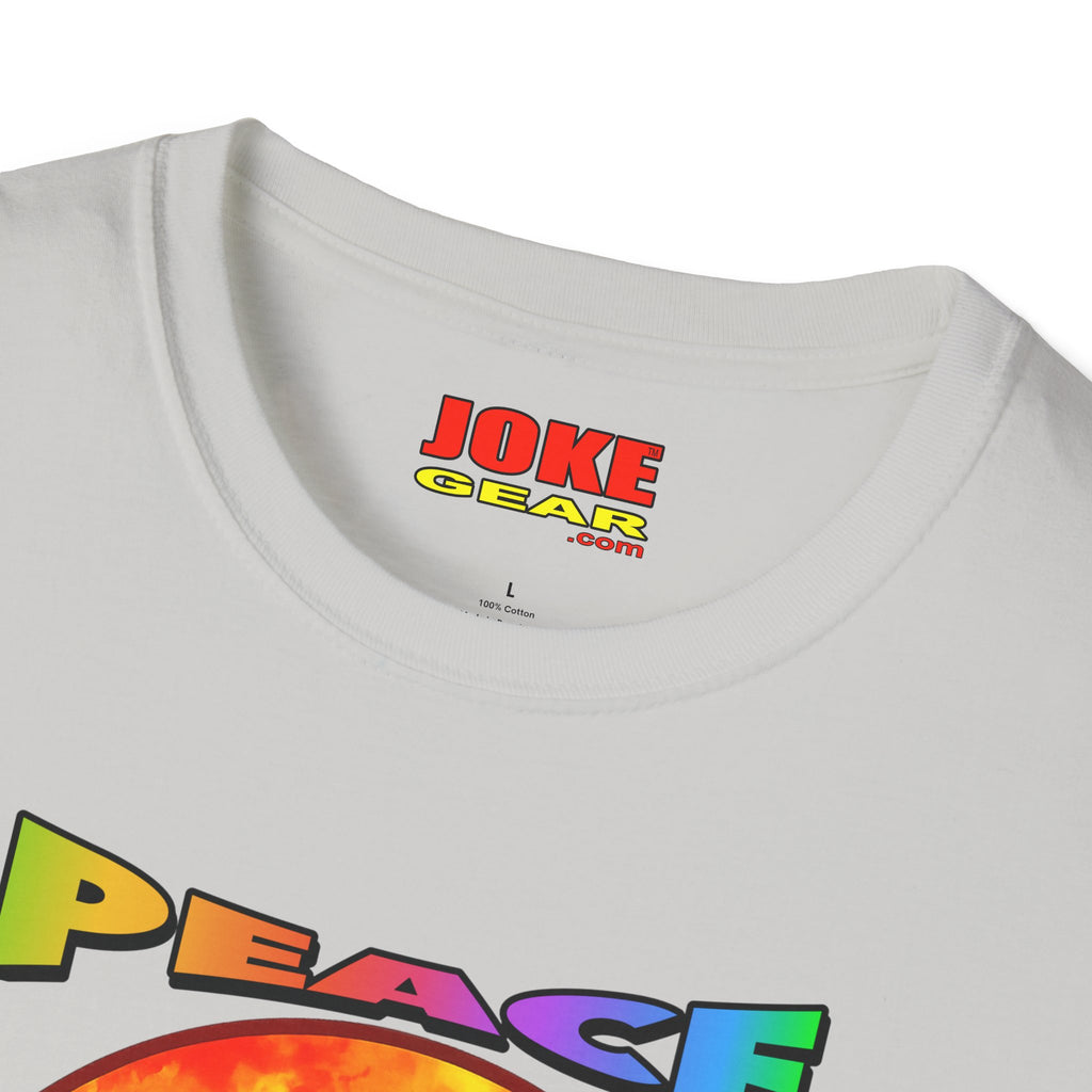 Peace T-Shirt — "Peace" Hippie Graphic Tee