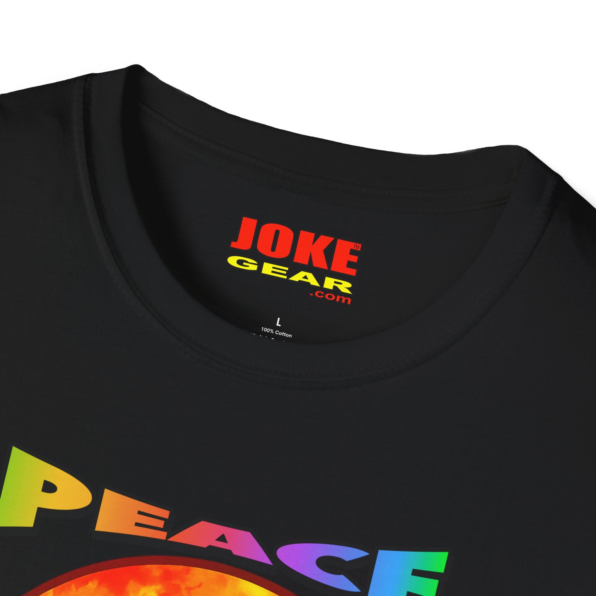 Peace T-Shirt — "Peace" Hippie Graphic Tee
