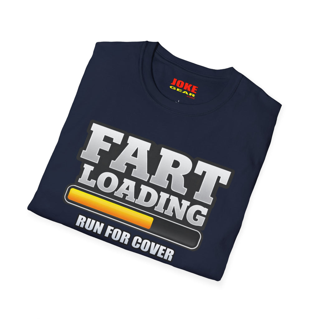 Funny "FART LOADING... Run for Cover" T-Shirt
