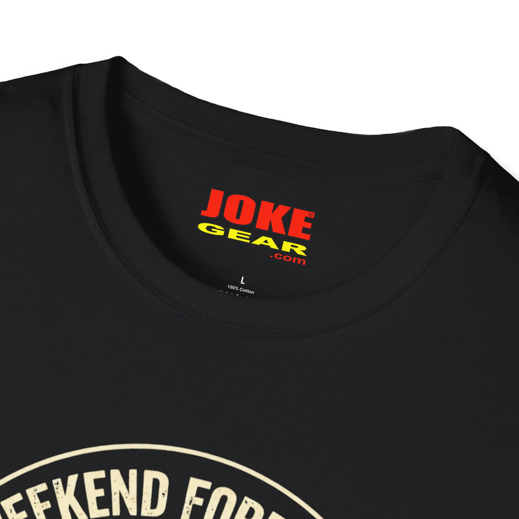 100% Weekend Vibes T-Shirt — Retro Sun Graphic Tee
