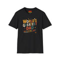 World’s Greatest Dad (Results May Vary) Retro Graphic Tee