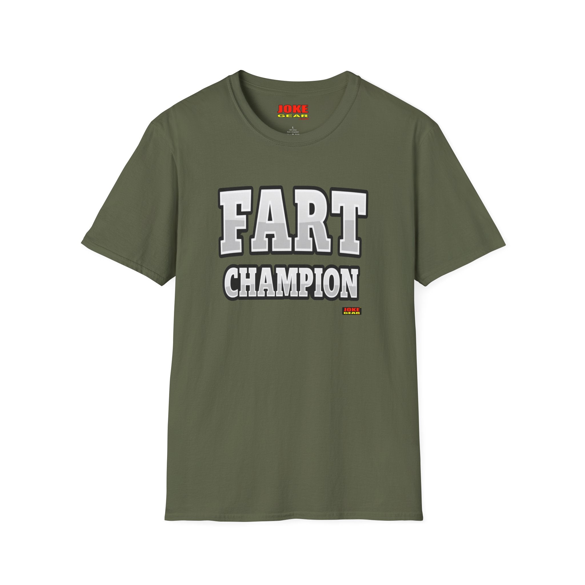 FART CHAMPION T-Shirt — Funny Novelty Graphic Tee