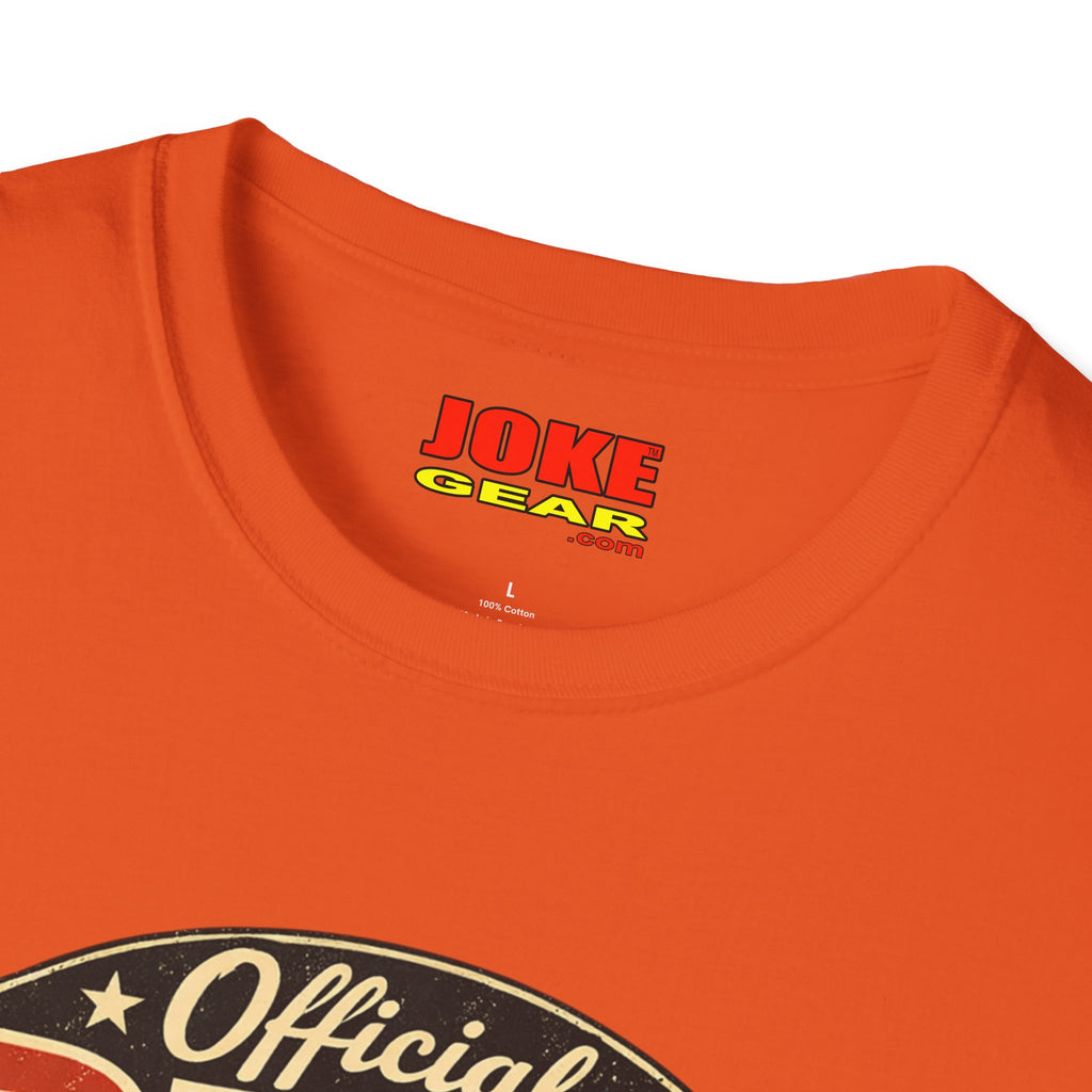 Official BUM Vintage Badge T-Shirt — "Brain. Unplugged. Momentarily." Retro Graphic Tee
