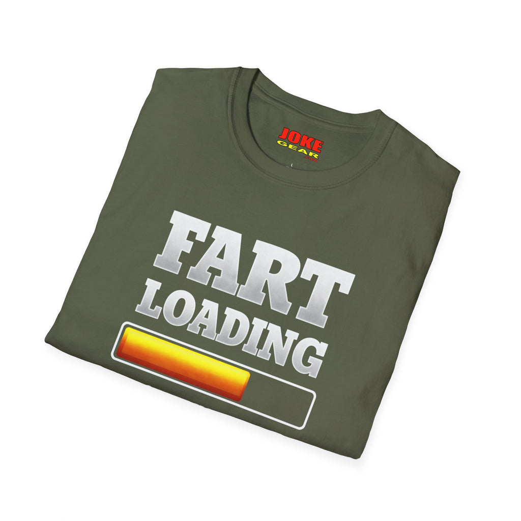 Fart Loading "Evacuate Immediately" T-Shirt – Funny Party Gag Tee