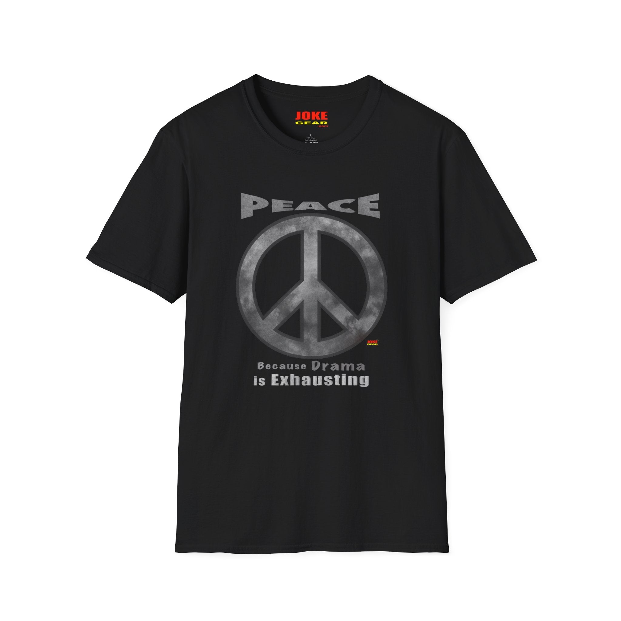 PEACE T-Shirt — Classic Crewneck Cotton Tee