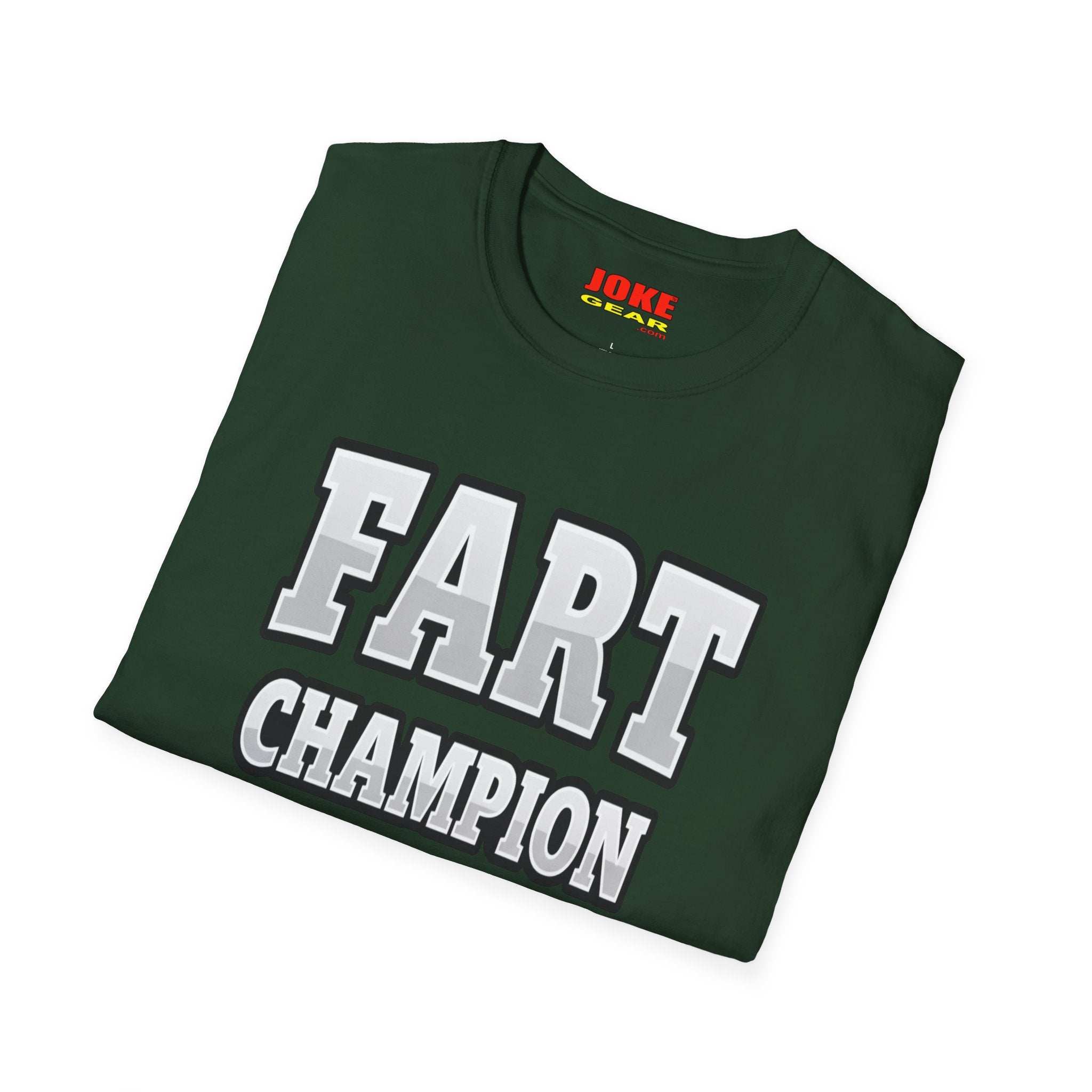 FART CHAMPION T-Shirt — Funny Novelty Graphic Tee