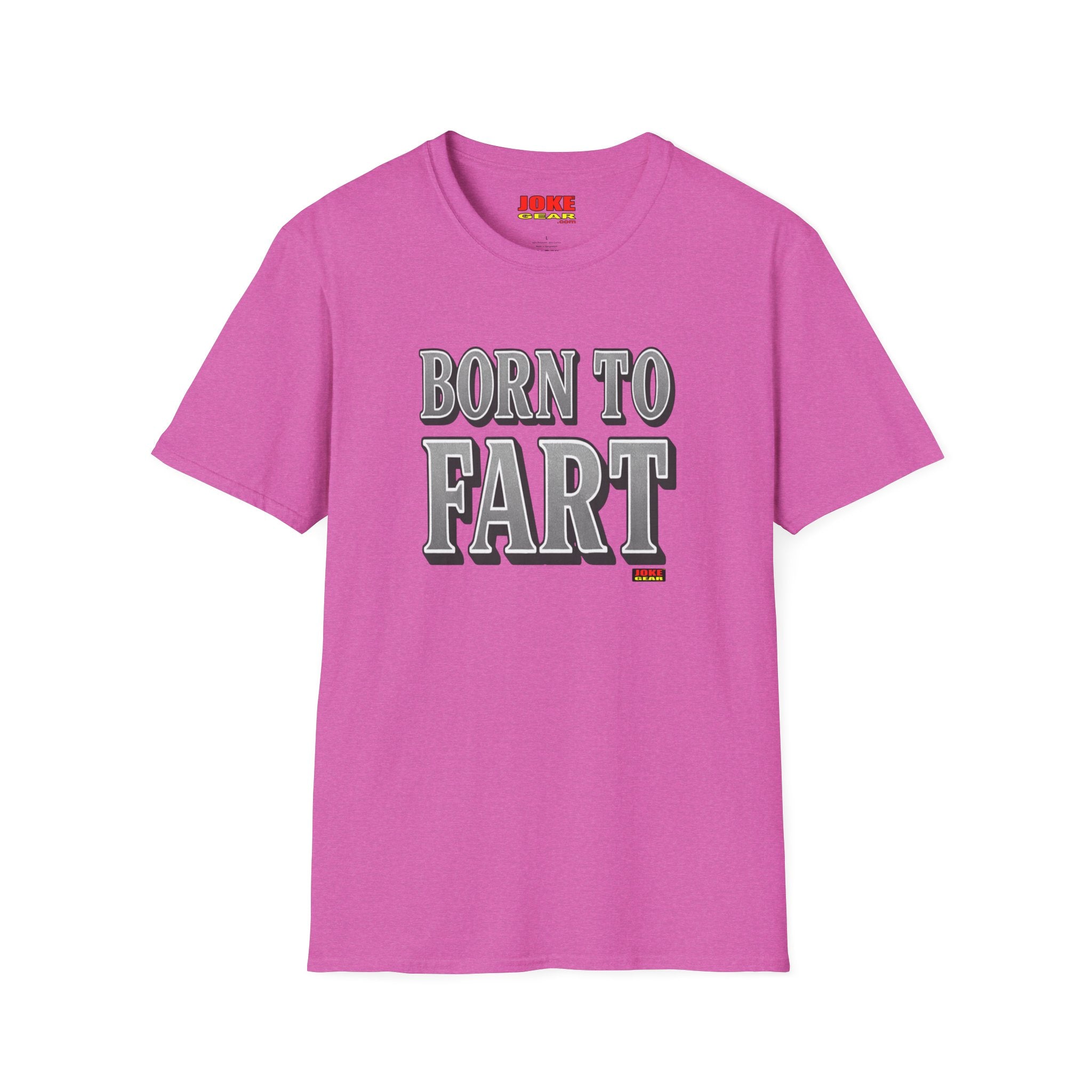 BORN TO FART T-Shirt — Funny Novelty Graphic Tee for Gag Gifts & Parties