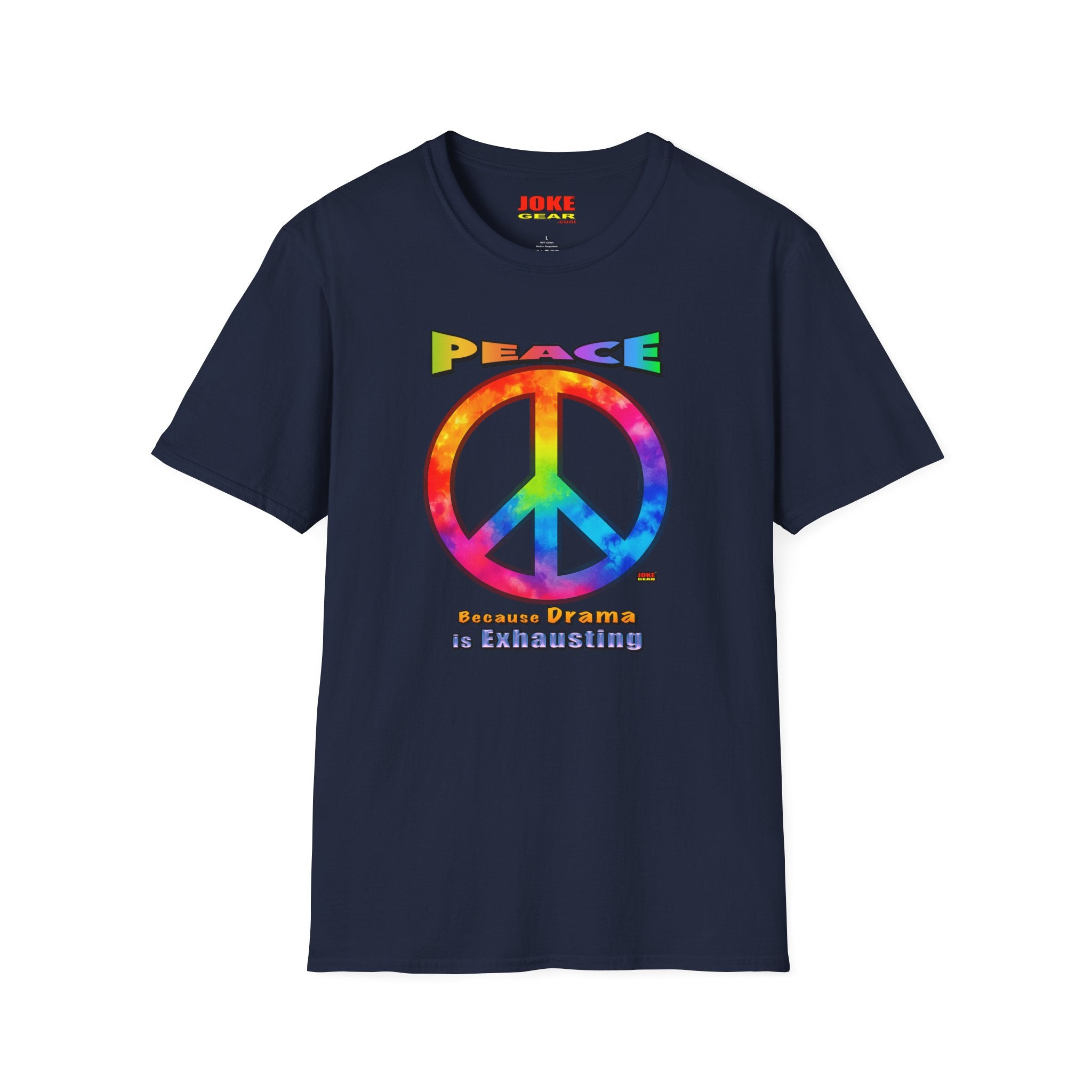 Peace T-Shirt — "Peace" Hippie Graphic Tee