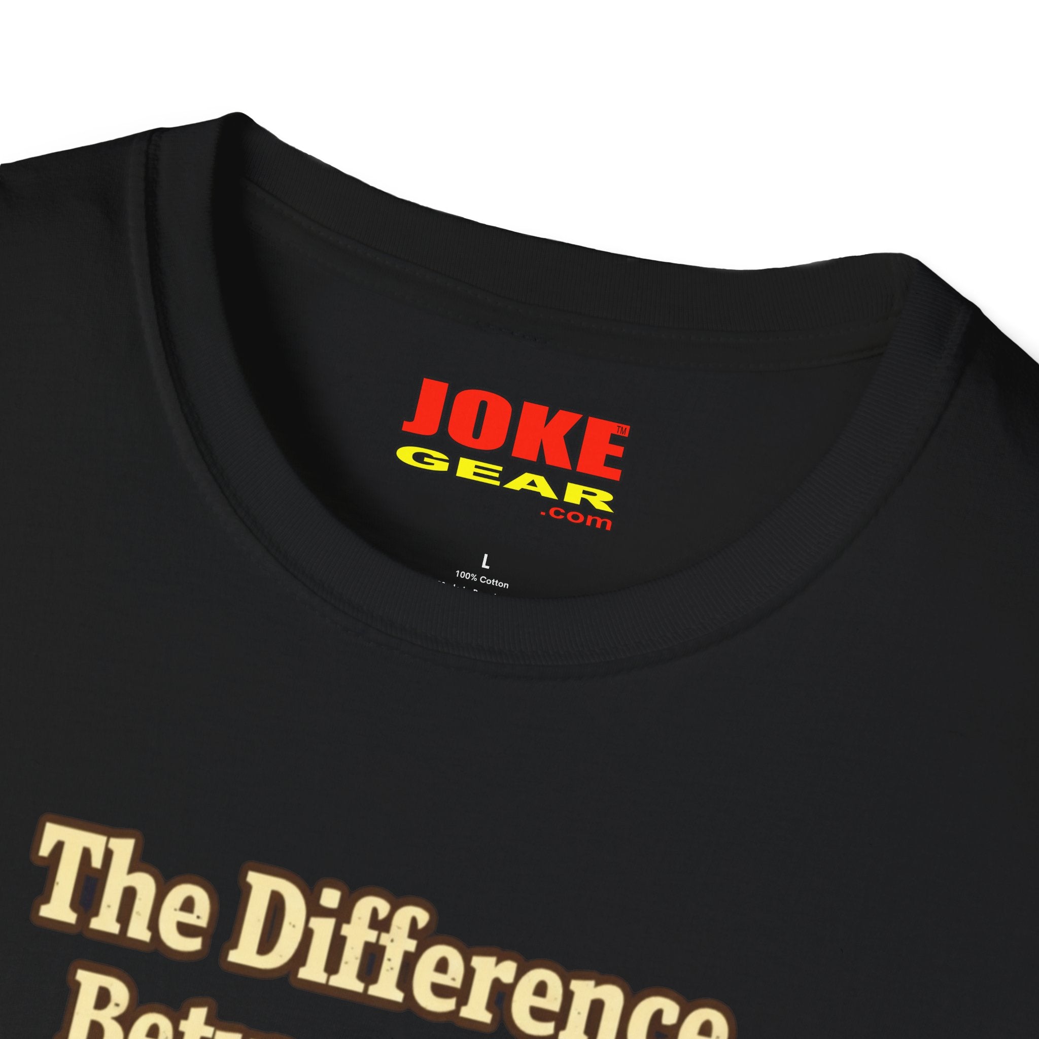Coffee Shirt - "The Difference Between Your Opinion and Coffee... I Asked for the Coffee" Funny Graphic Tee