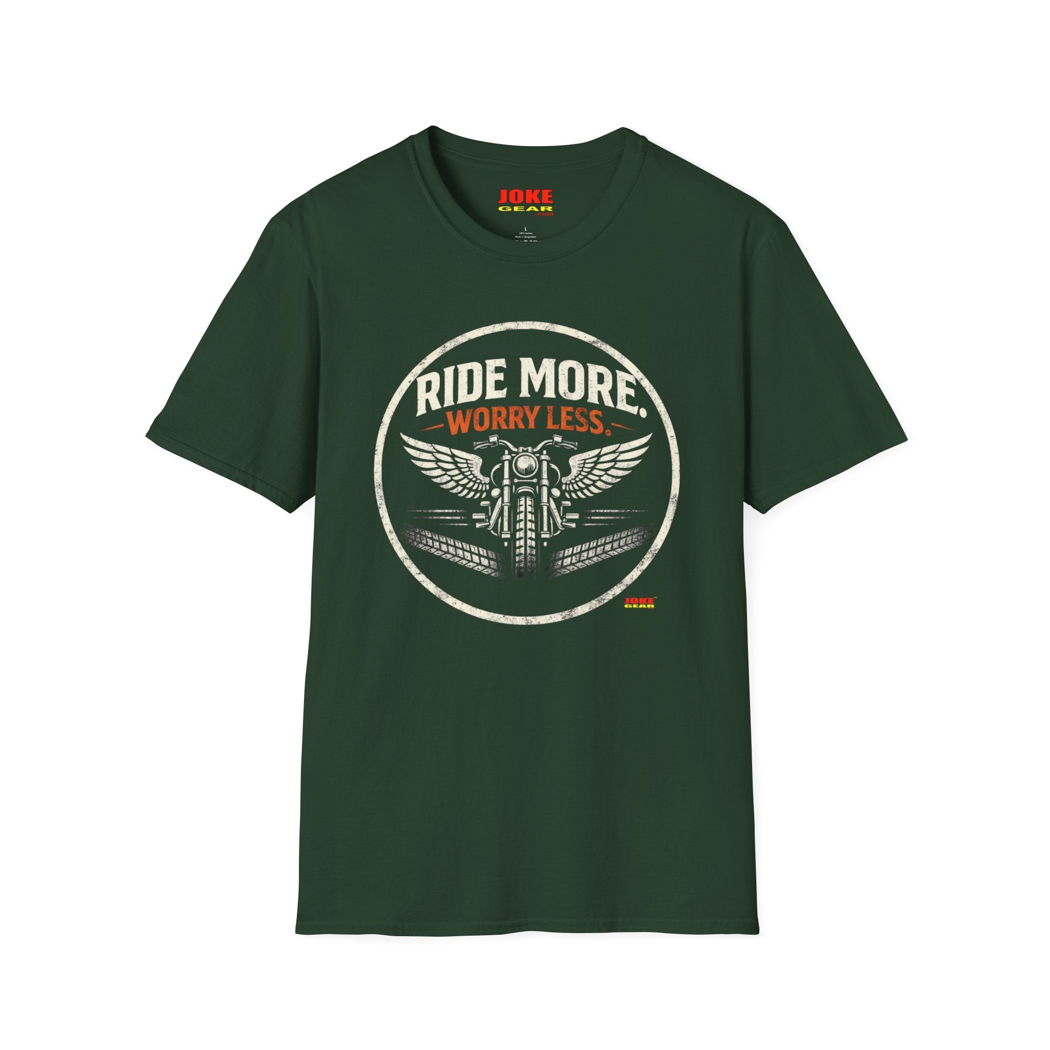 T‑Shirt — 'Worry Less' Vintage Graphic Tee