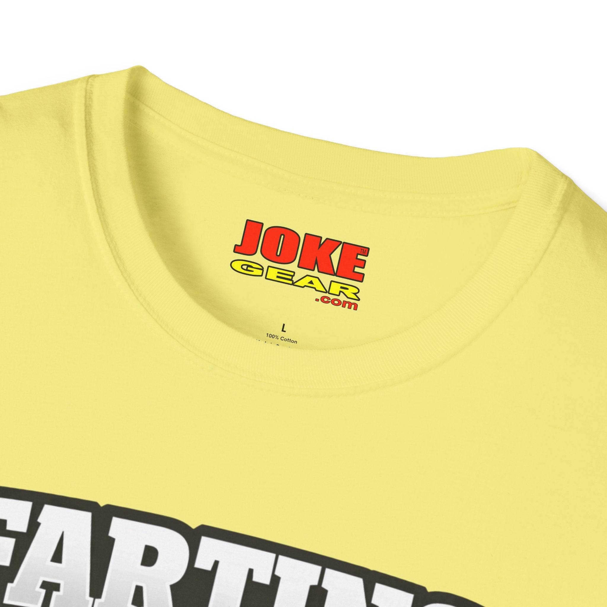 Funny Graphic T-Shirt — “FARTING IS MY CARDIO” Retro Bold Text Tee