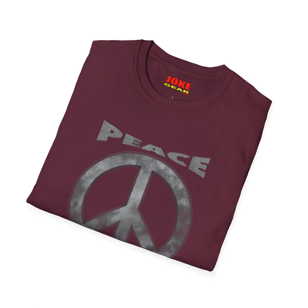 PEACE T-Shirt — Classic Crewneck Cotton Tee