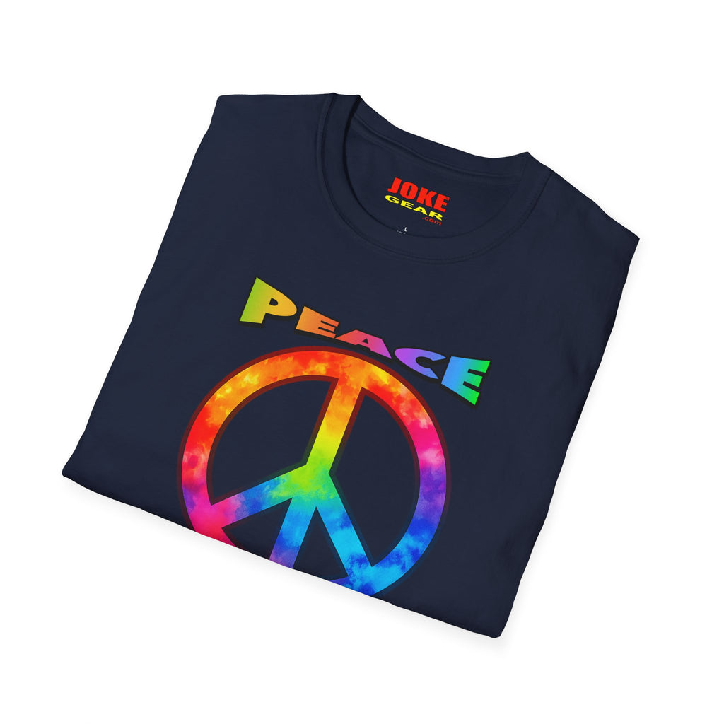 Peace T-Shirt — "Peace" Hippie Graphic Tee