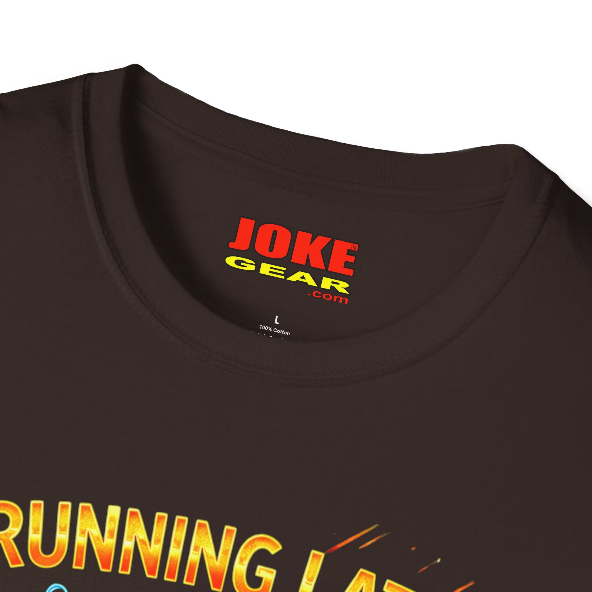 Running Late Counts As Cardio T-Shirt — Funny Fitness Graphic Tee