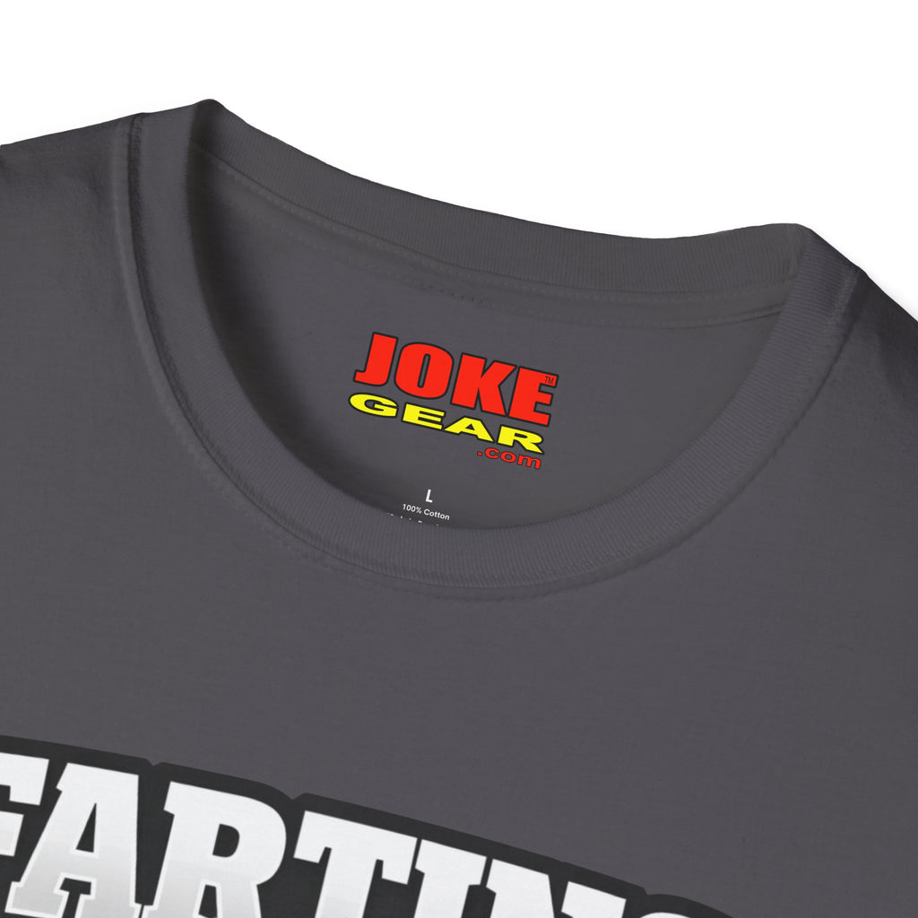 Funny Graphic T-Shirt — “FARTING IS MY CARDIO” Retro Bold Text Tee