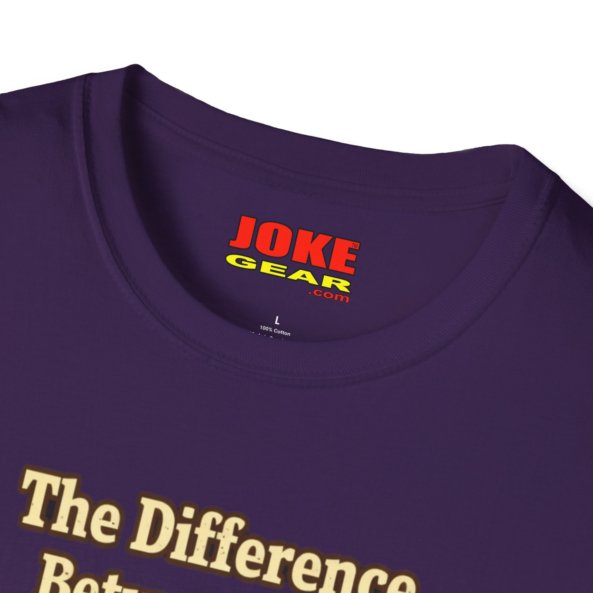 Coffee Shirt - "The Difference Between Your Opinion and Coffee... I Asked for the Coffee" Funny Graphic Tee