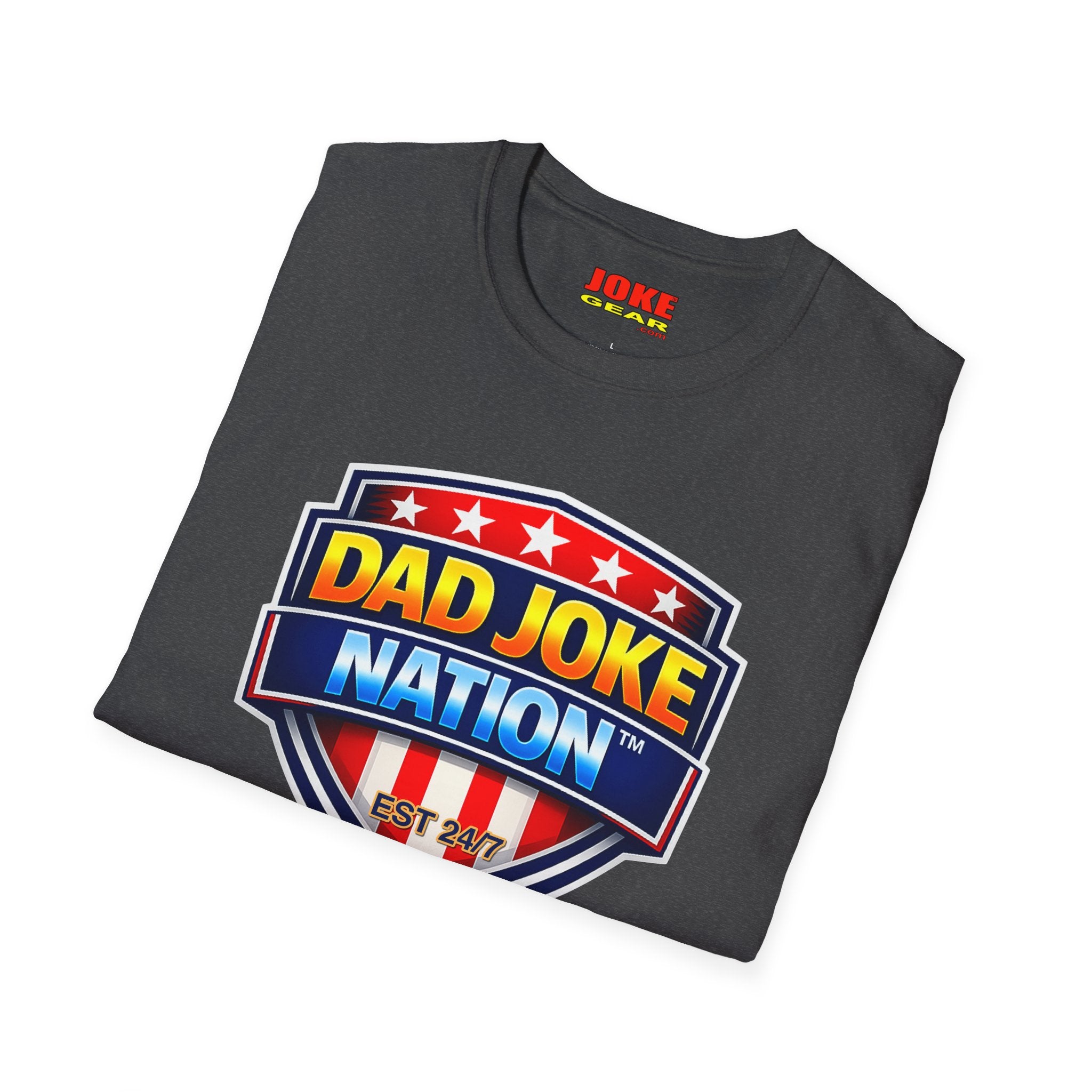 JOKE WARRIOR Dad Joke Nation T-Shirt