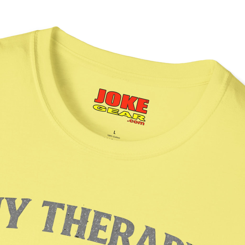My Therapy Has Two Wheels Motorcycle T-Shirt – Biker Vintage Ride Tee