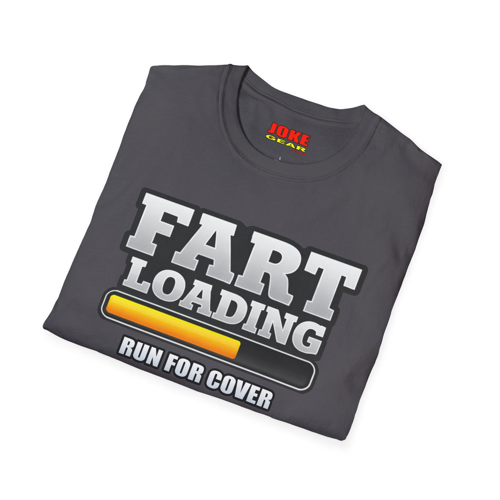 Funny "FART LOADING... Run for Cover" T-Shirt