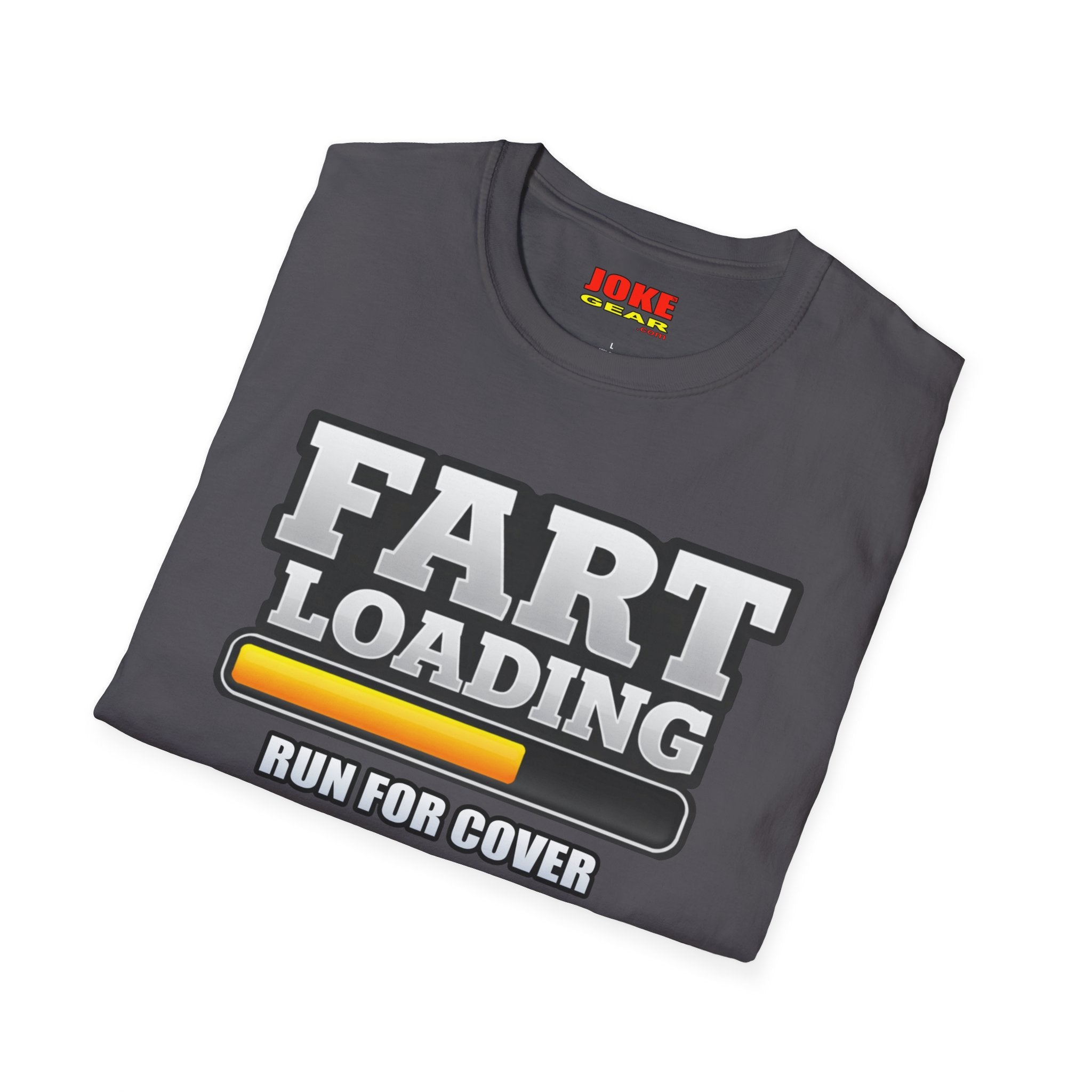 Funny "FART LOADING... Run for Cover" T-Shirt