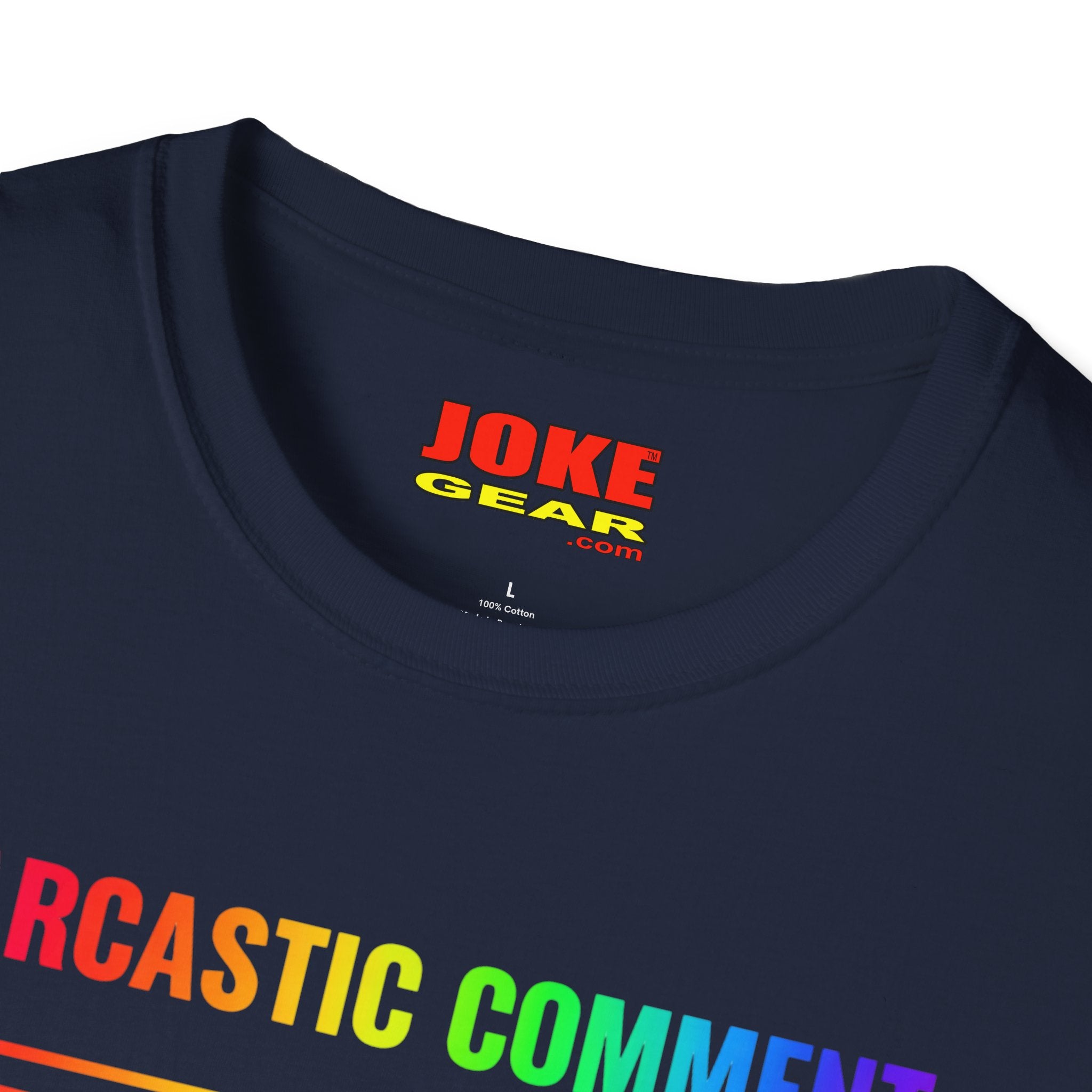 Sarcastic Comment Loading T-Shirt — Funny Progress Bar Tee