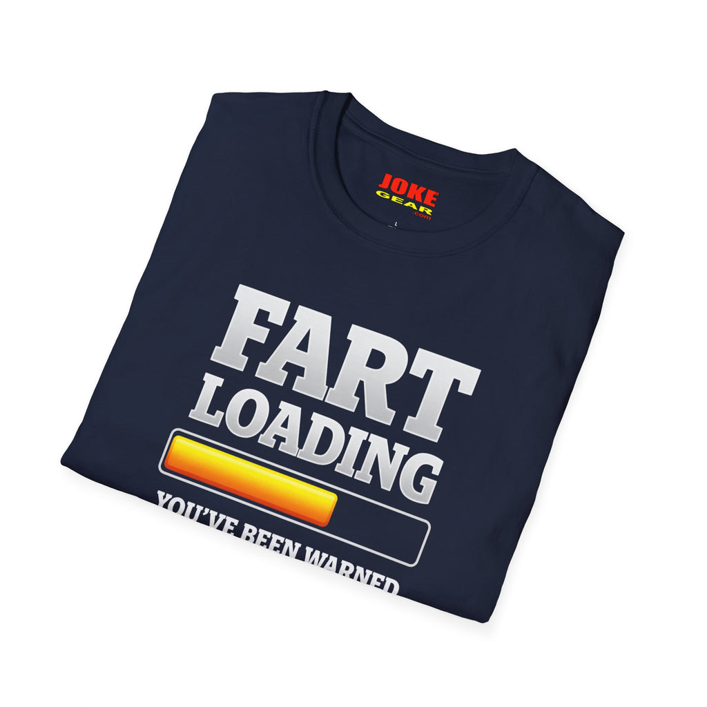 Fart Loading T-Shirt — Funny WARNING Graphic Tee